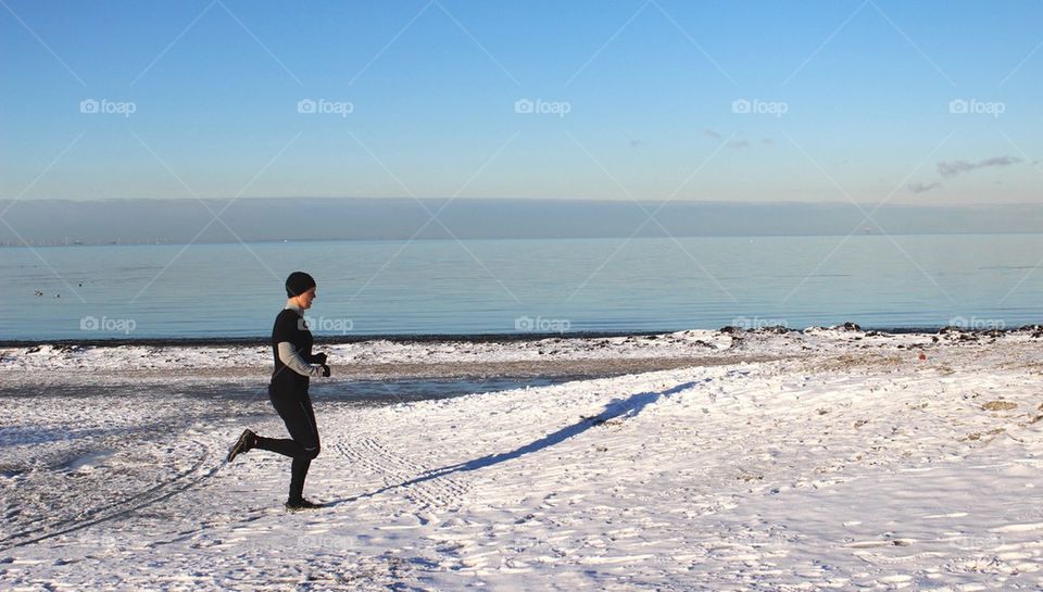 Winter runner.