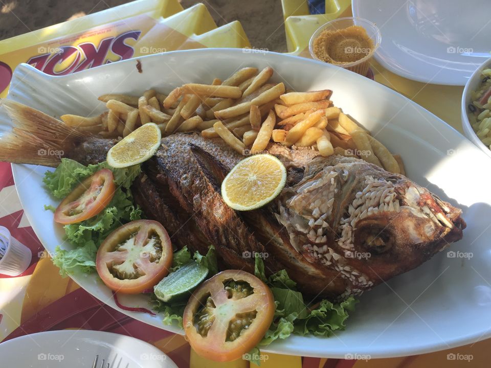 Amazing Fish and Chips Brazilian style in  Fortaleza - Brazil "My beautiful Hometown"