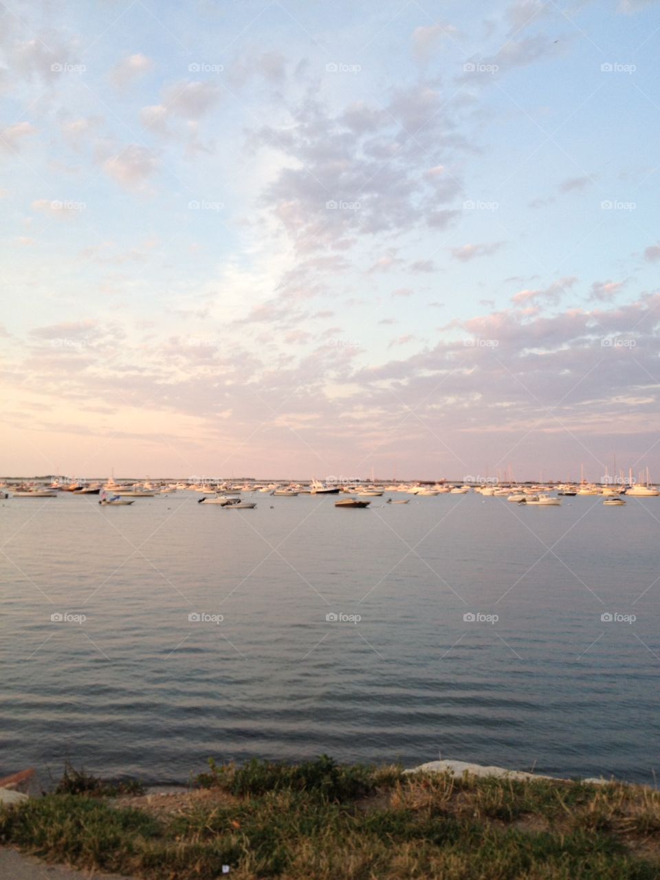 Scenic view of sunset