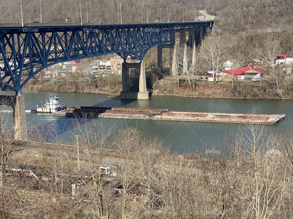 Commerce down stream 