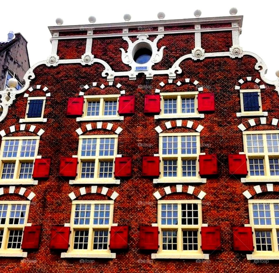 Some windows in Amsterdam 