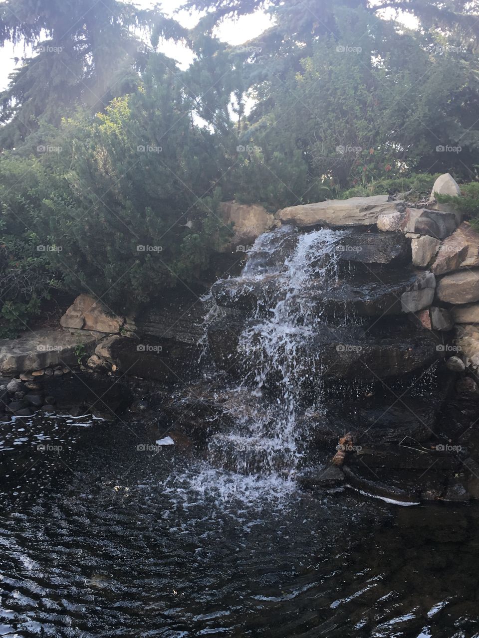 Waterfall attraction 