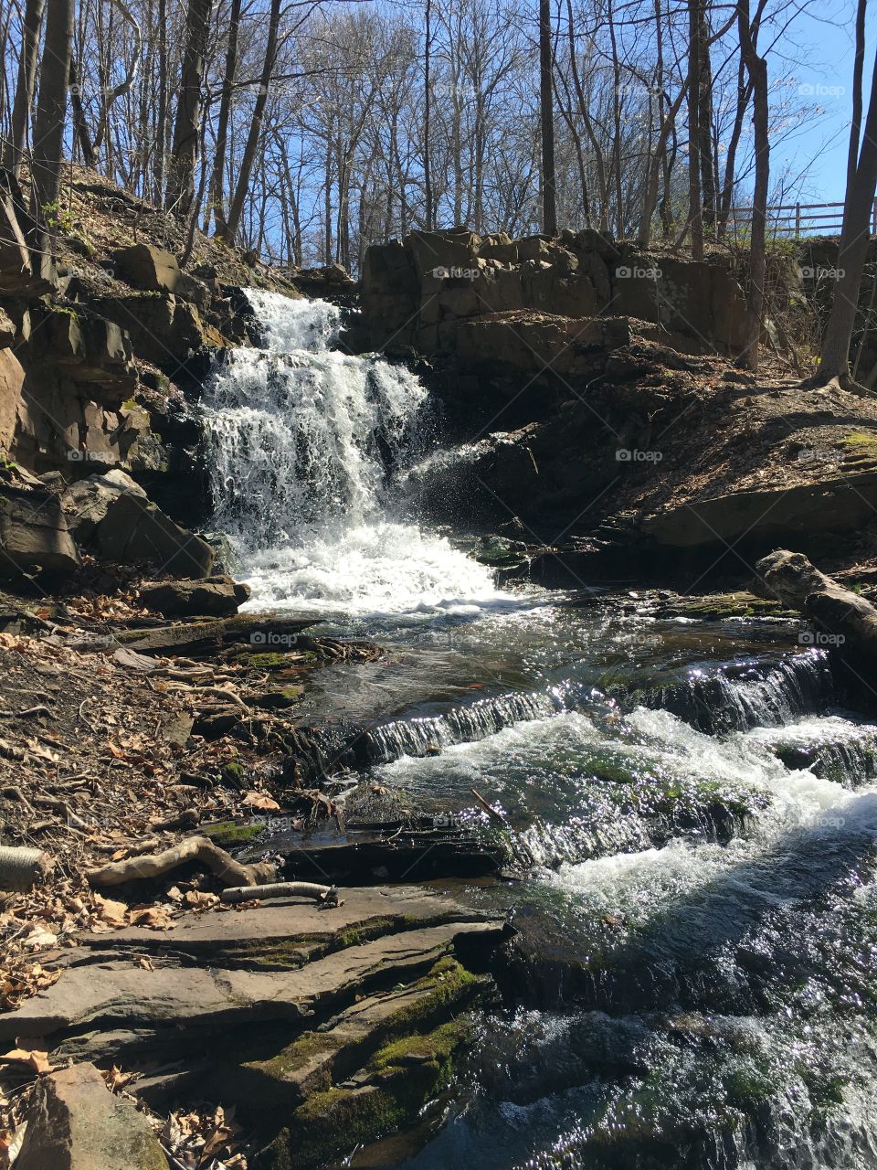 Waterfall in state park