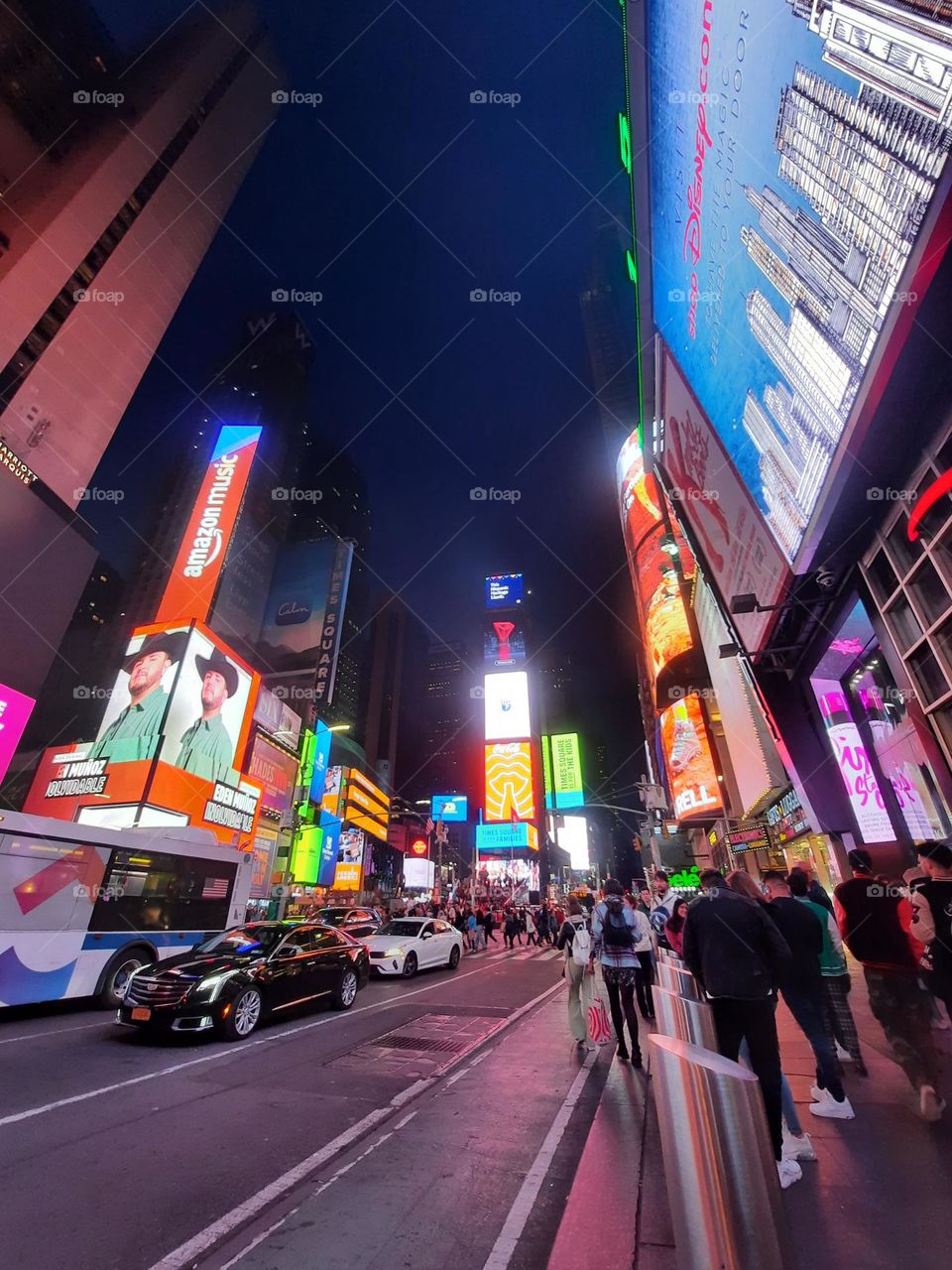 times square night