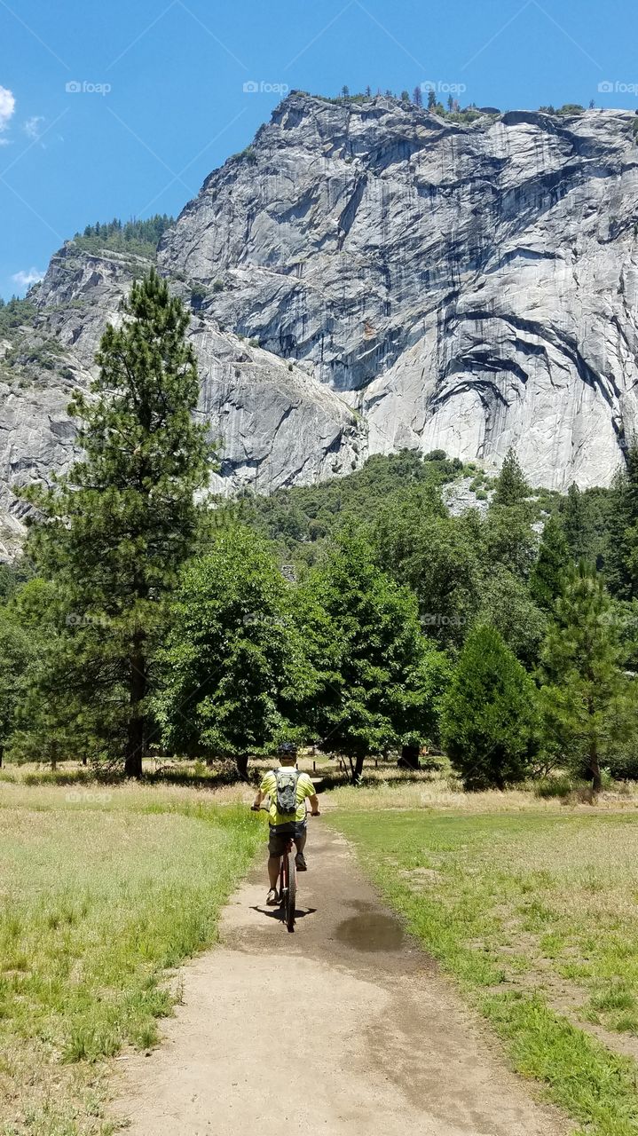 Biking at Yosemite National Park