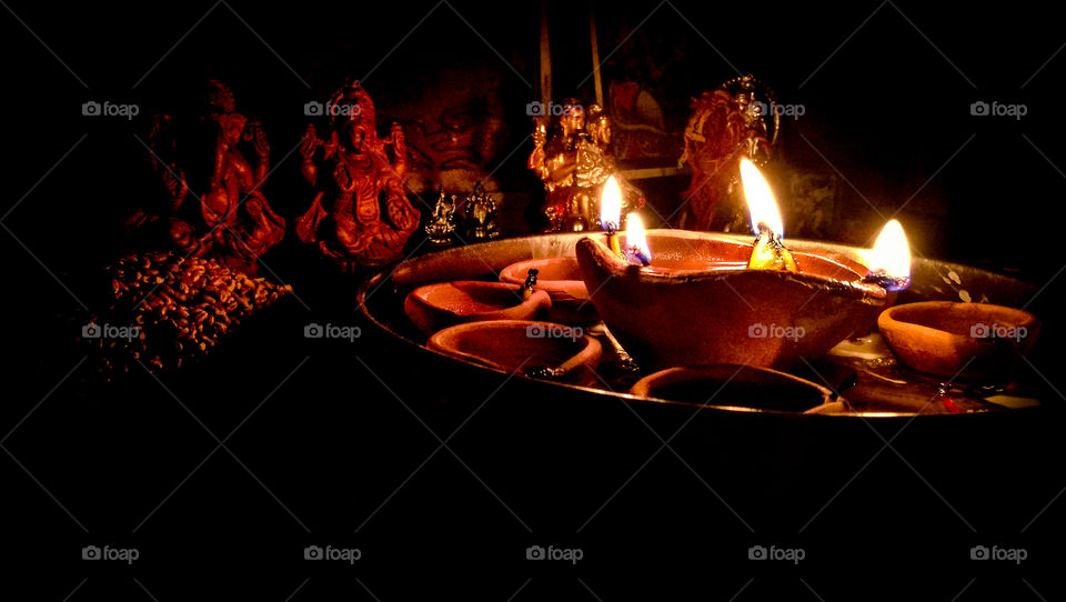 diwali diyas