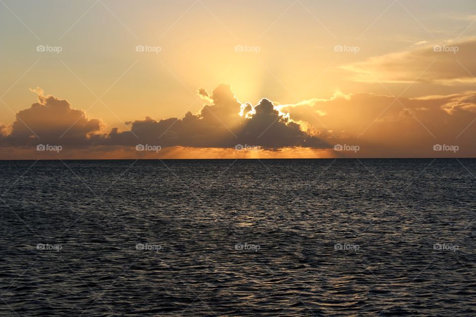 Ocean Sunset, Coastal Highway, Florida