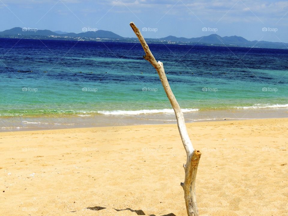 Let's go dive. Beach in Okinawa Japan @ Mamason 