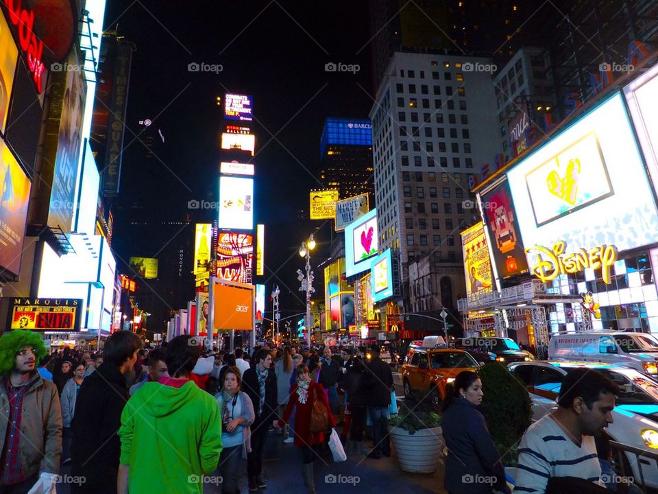 NEW YORK CITY TIMES SQUARE THE SQUARE THAT NEVER SLEEPS