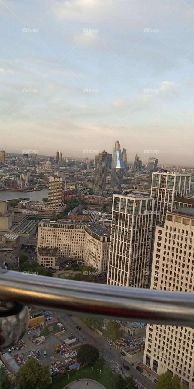 London eye view