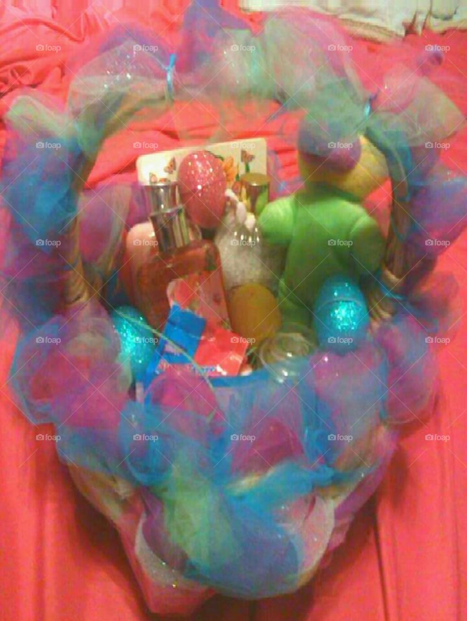 Hand crafted Easter basket