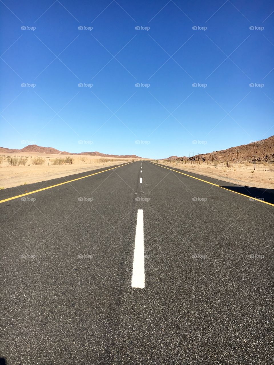 A road in the middle of nowhere