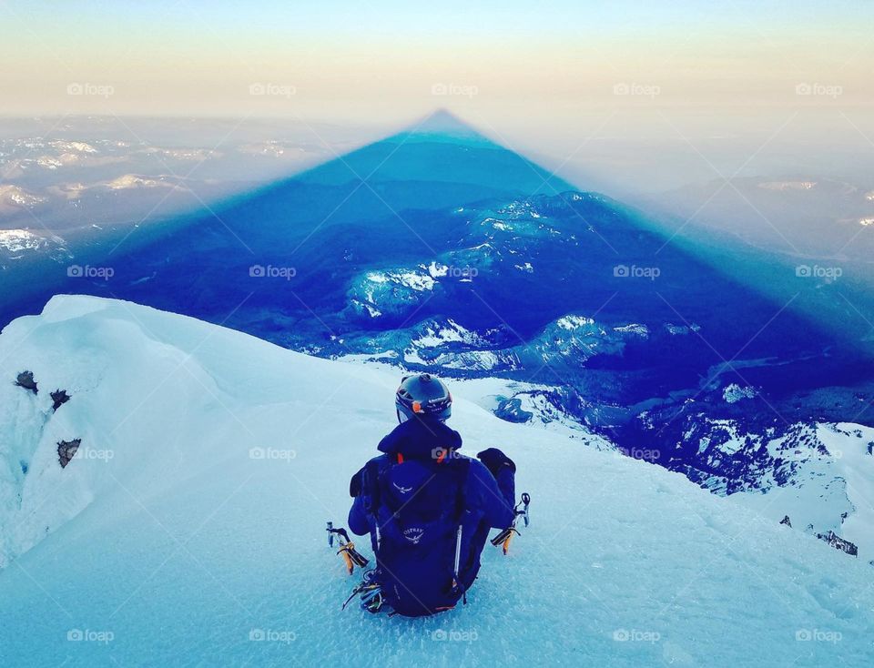 Sunrise over Mt. Hood