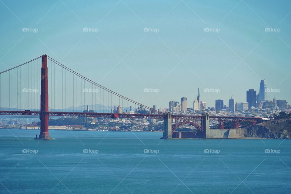 Entering San Francisco Bay By Ship