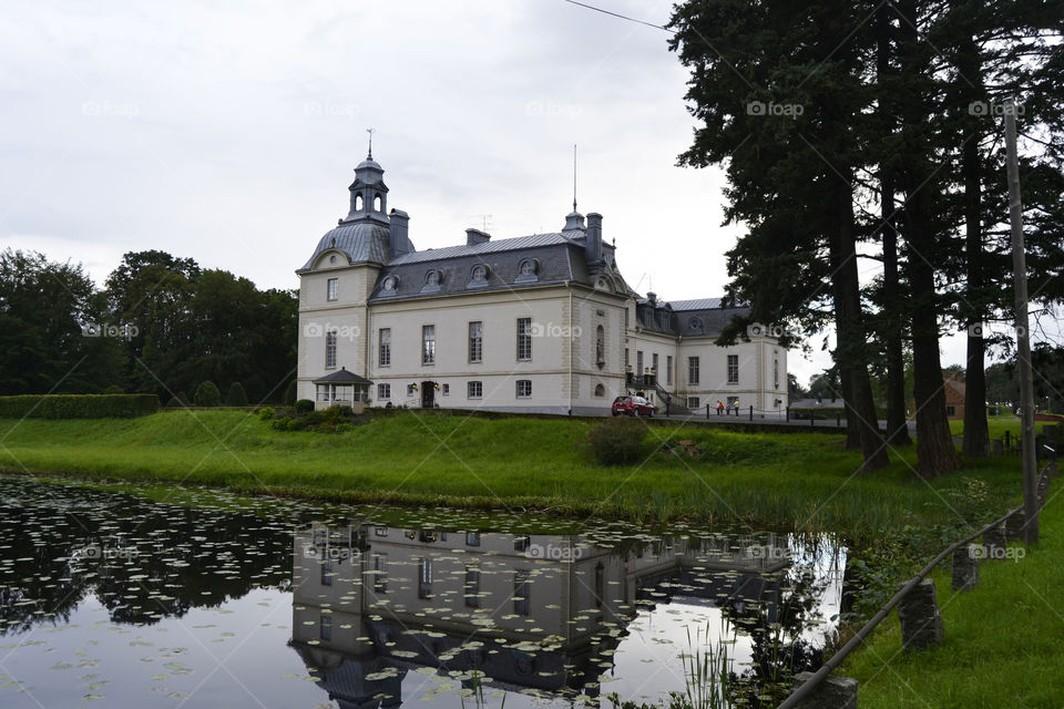 Kronovalls castle in Sweden.