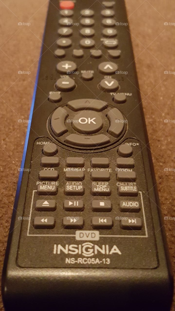 Remote Control Close up
