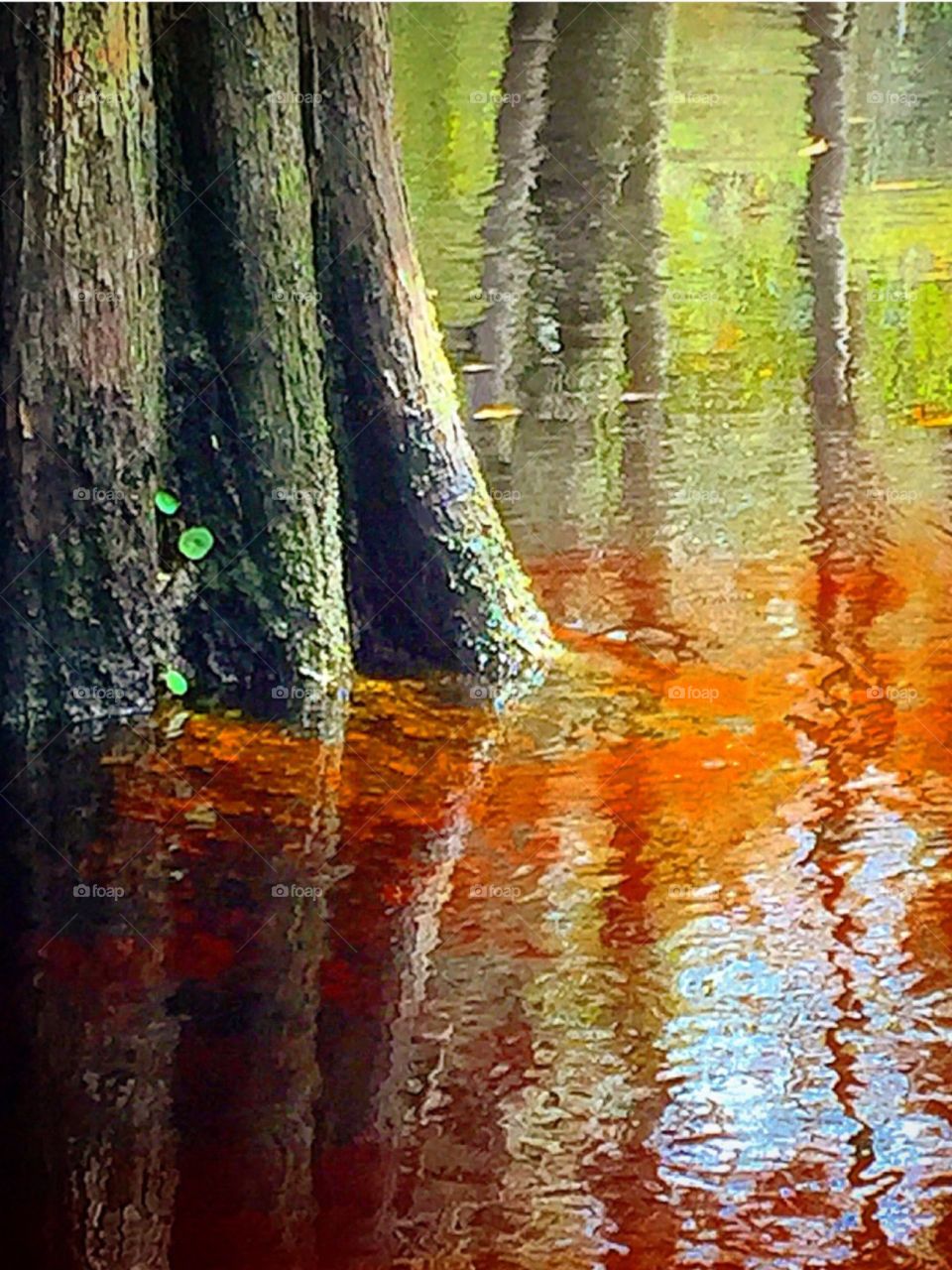 Tree reflections 