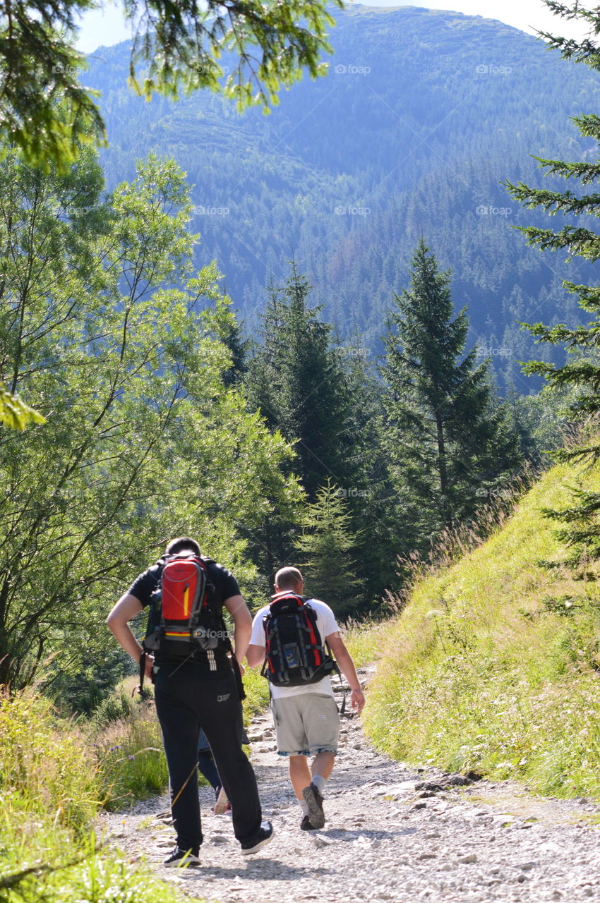 Hiking trails Tatra Mountains in Poland