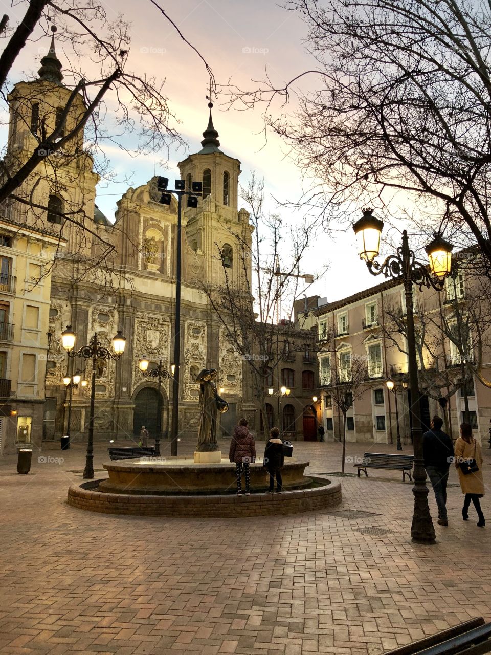A quaint Spanish plaza, small bu most standards but beautiful nonetheless. Timeless and striking in that it could really be anywhere in any country at any point in history. 