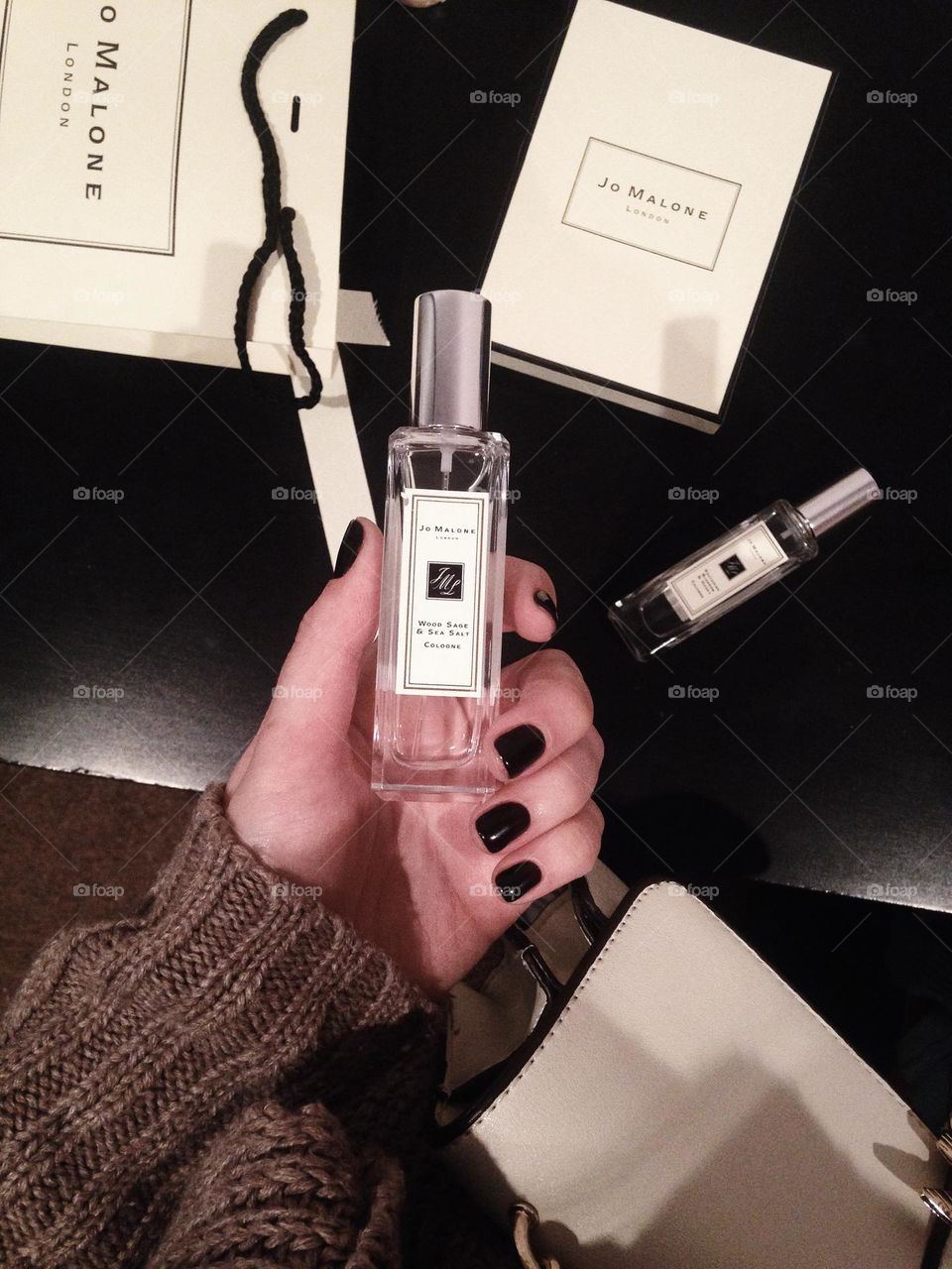 Jo Malone fragrance gift unpacking