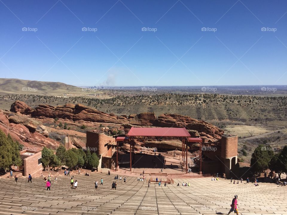 Workout at red rocks