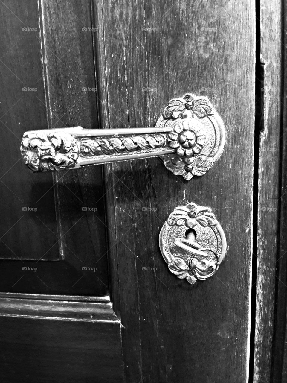 iron work door handle