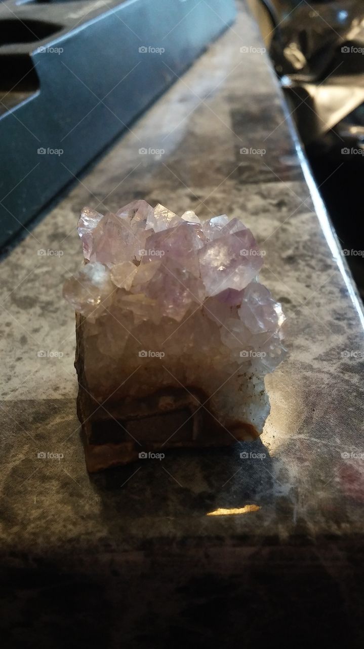 purple Crystal cluster