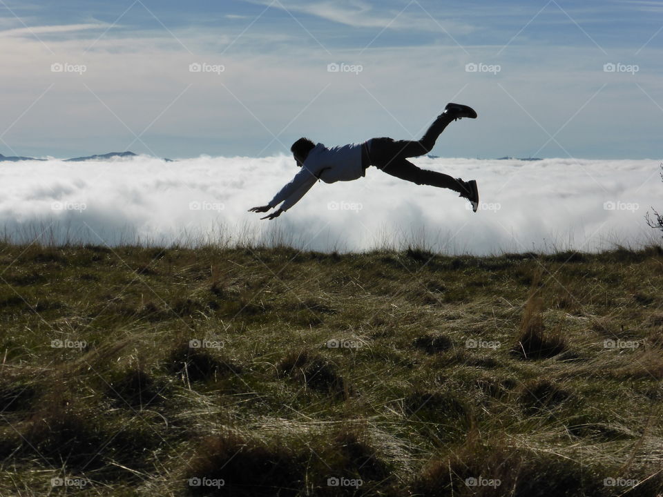 Diving in the nature