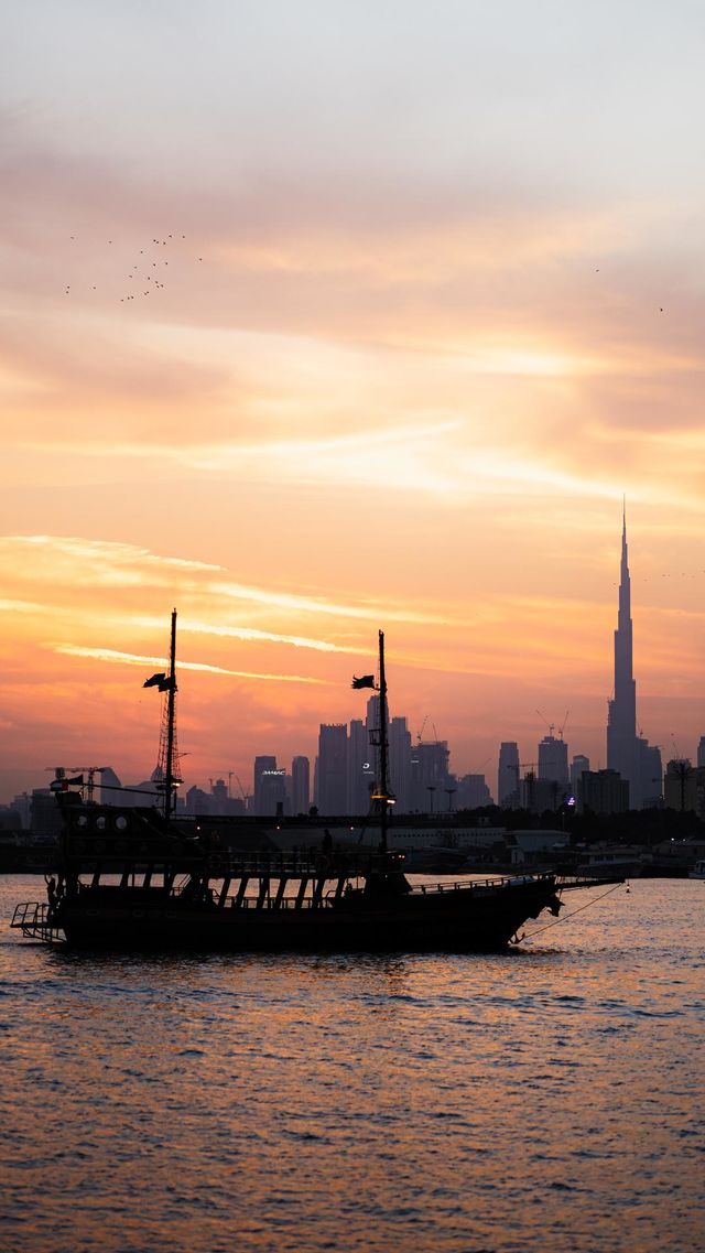 Burj Khalifa and Festival Lake