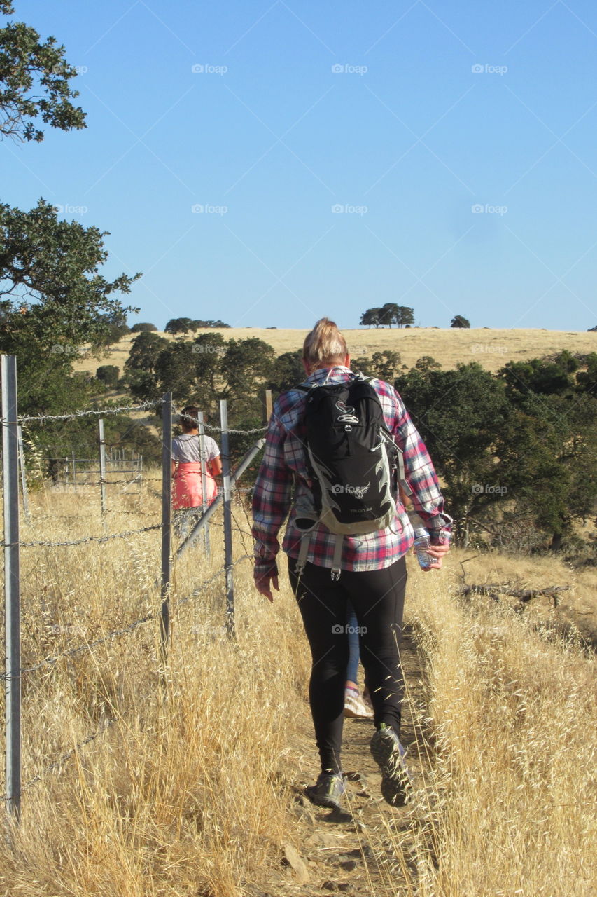 Hiking in California