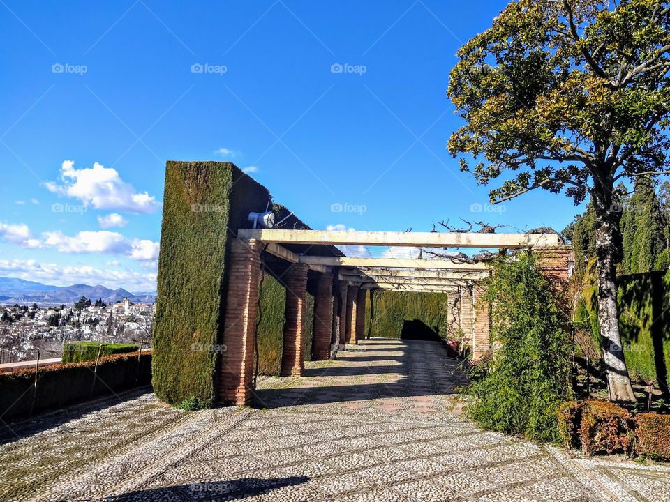 Alhambra in Granada, Spain