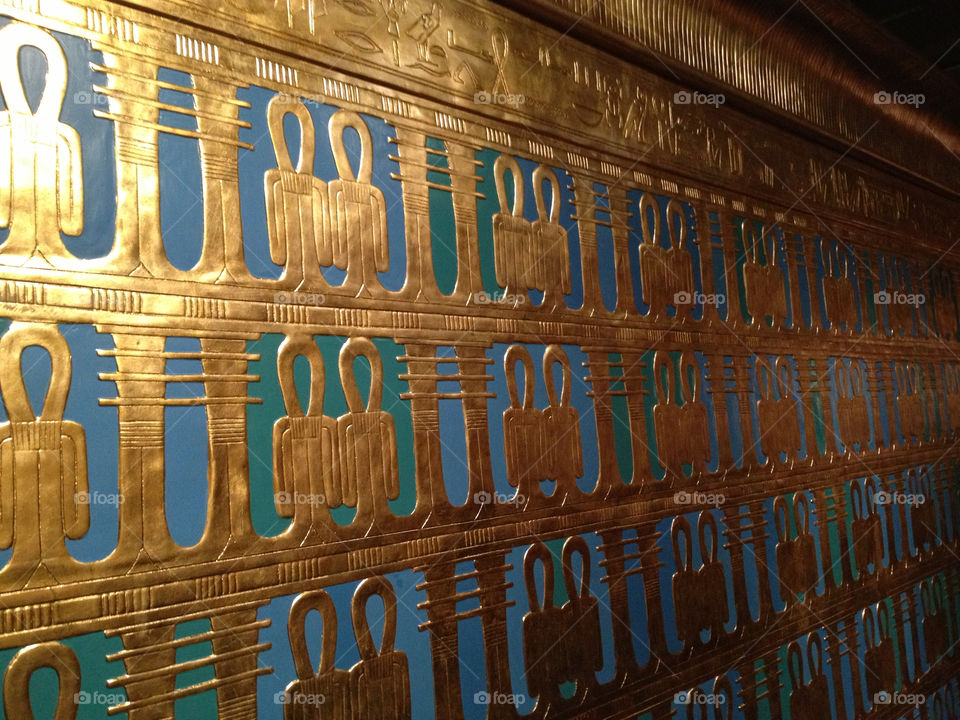 pattern gold coffin egyptian by lindajacobi