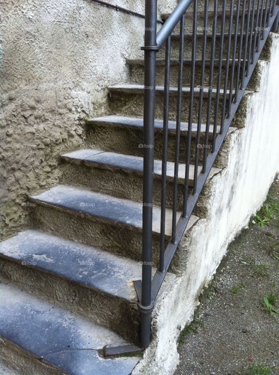 terra muro scalino ringhiera by amodea