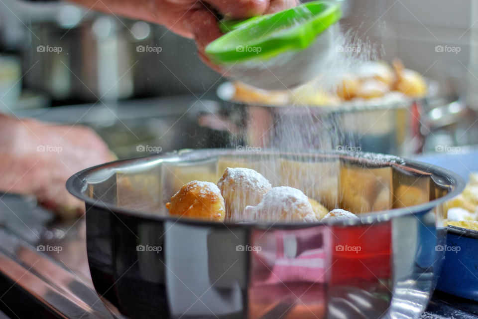 Dessert preparation