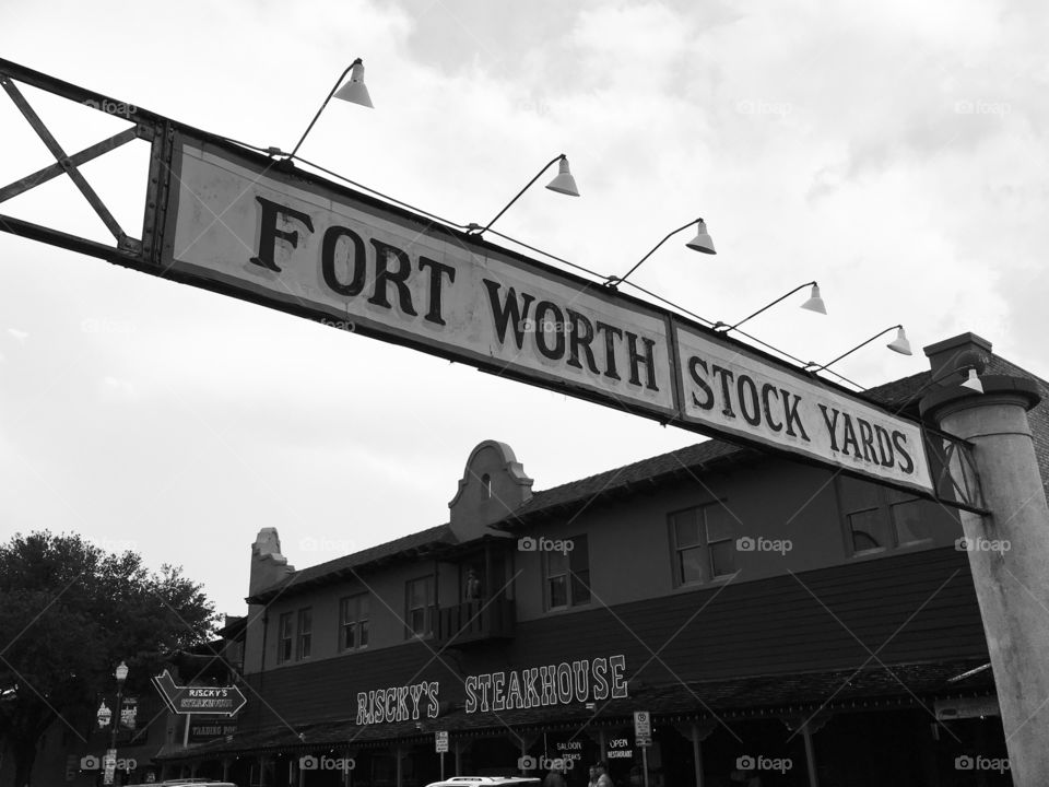 Fort Worth stockyards 