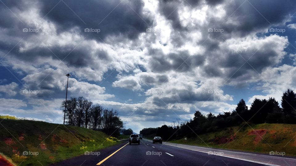 Road, No Person, Sky, Asphalt, Landscape