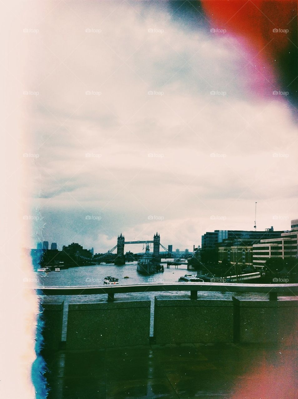 London from a Bus