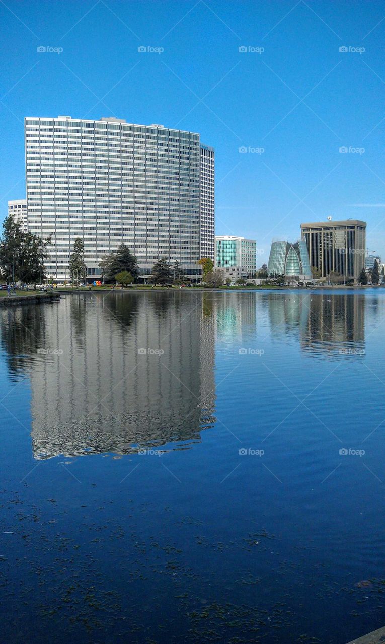 Beautiful City Reflection