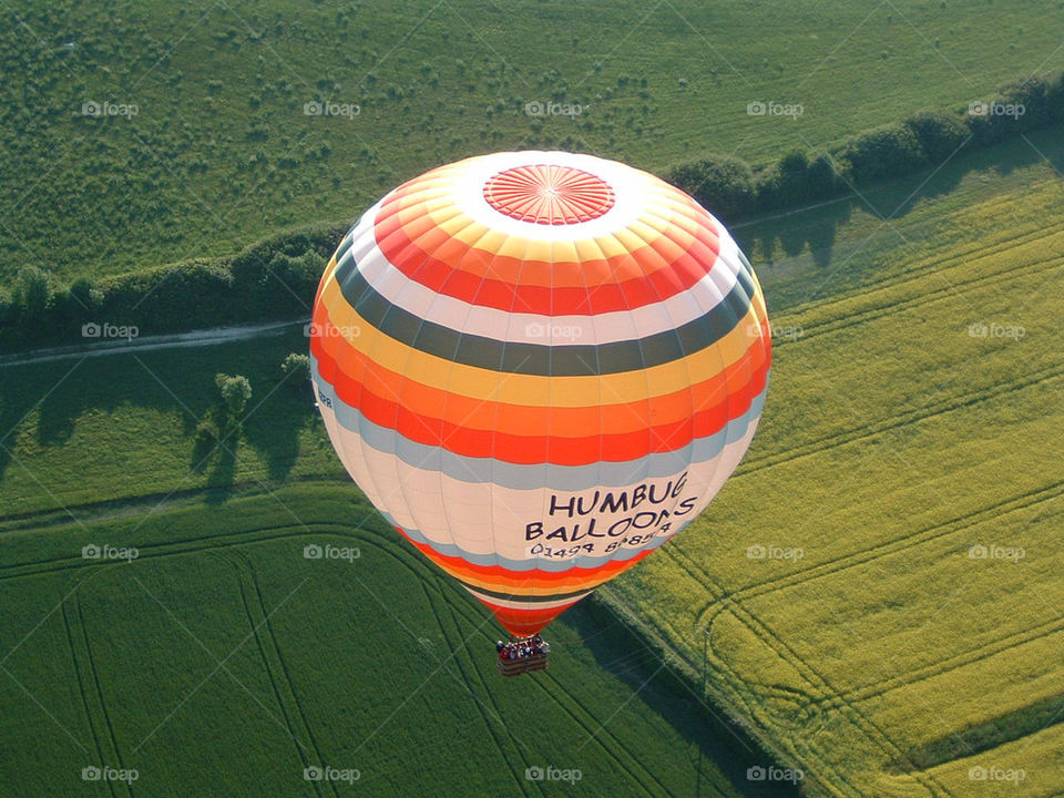 rainbow flight basket fields by jeanello