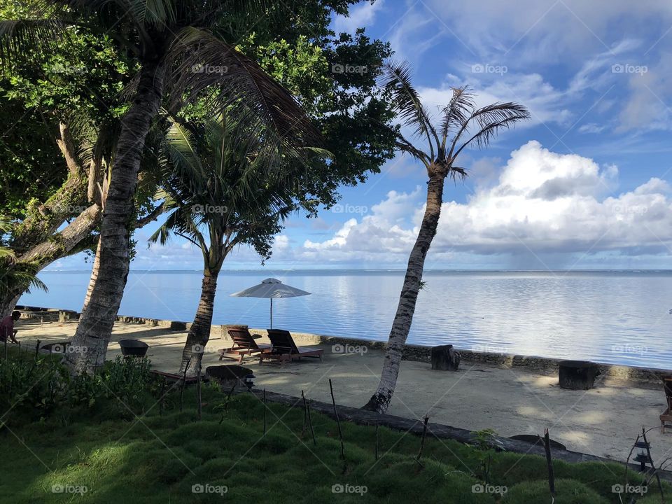 Beautiful island in Palau 