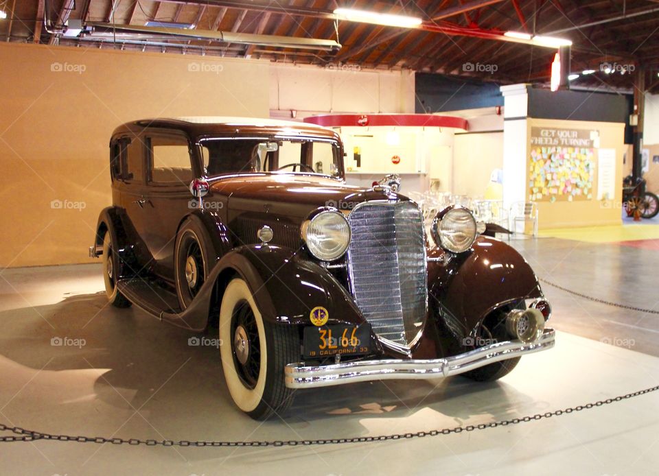 Auto museum in Sacramento California 