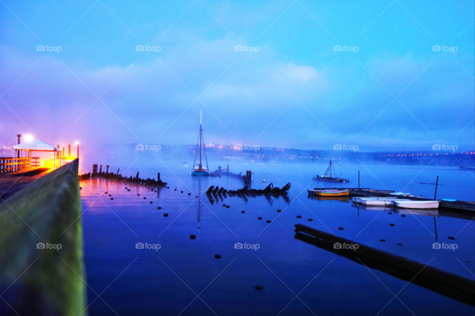 beacon ny boats fog ferry by delvec