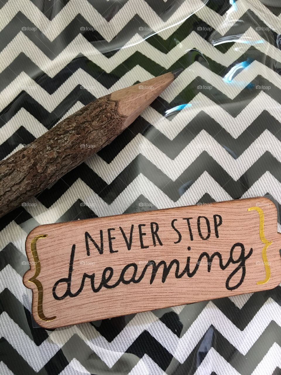 Quote - never stop dreaming 
