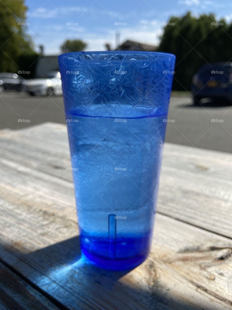 Glass of water