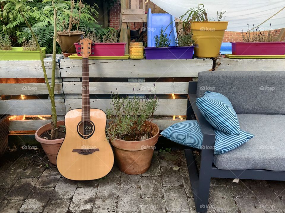 Saturday night in our cosy corner