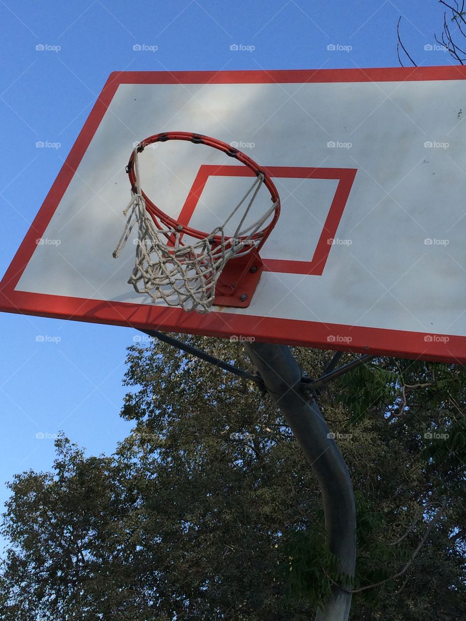 Basketball hoop/net/backboard