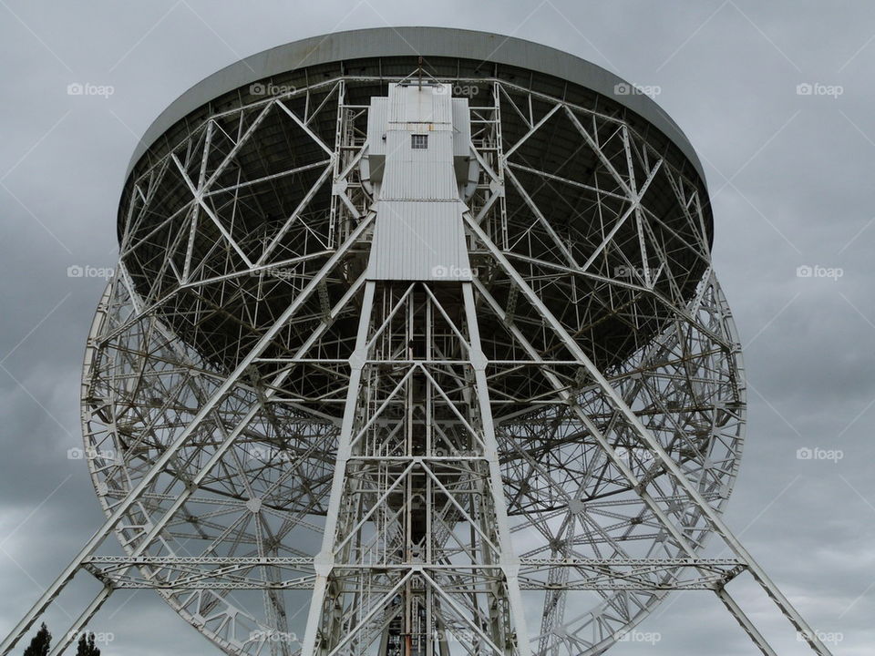 Jodrell bank radio telescope