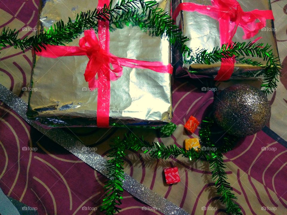 Packing Christmas Presents