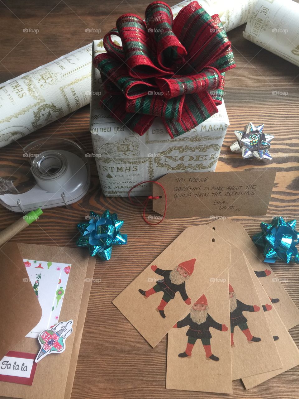 Christmas is more about giving than receiving