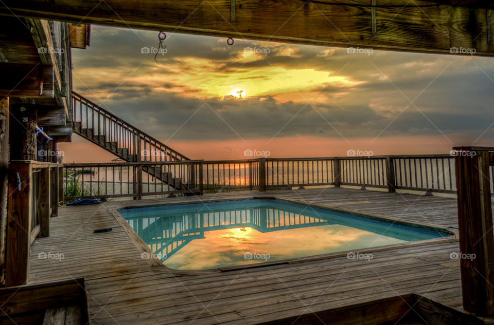 Sunset off Dauphin Island, AL